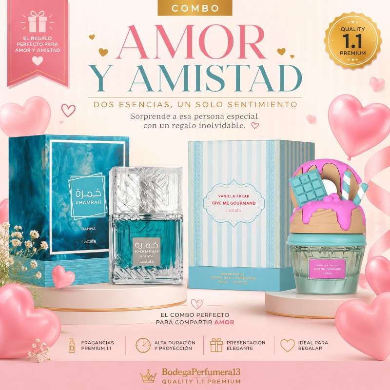 COMBO DE AMOR Y AMISTAD