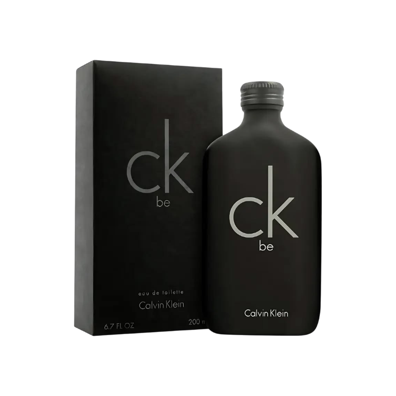 Perfume CK BE de BodegaPerfumera13 en frasco negro mate de 200 ml con su caja original