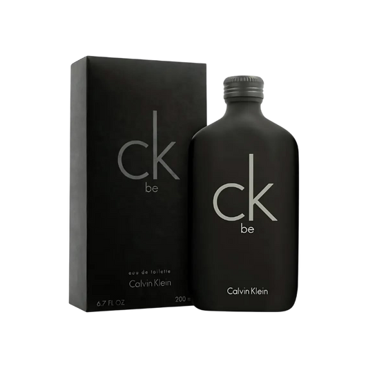 Perfume CK BE de BodegaPerfumera13 en frasco negro mate de 200 ml con su caja original