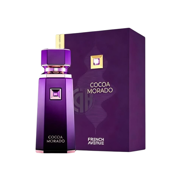 Perfume Coco Morado de French Avenue en BodegaPerfumera13, frasco morado elegante con caja a juego y detalles dorados